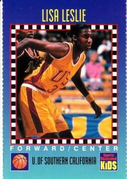 Lisa Leslie USC Trojans 1994 Sports Illustrated For Kids Rookie Card - AutographsForSale.com