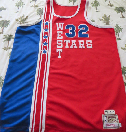 Bill Walton autographed 1978 NBA All-Star Game Mitchell And Ness jersey inscribed Hall of Fame 93 JSA - AutographsForSale.com