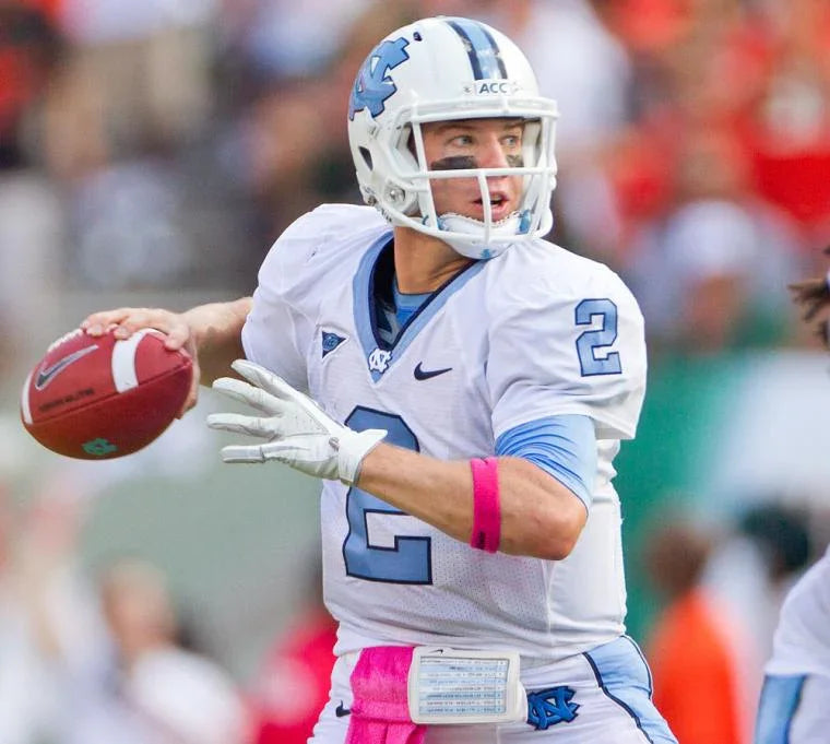 Bryn Renner North Carolina Tar Heels team issue Nike game model jersey - AutographsForSale.com