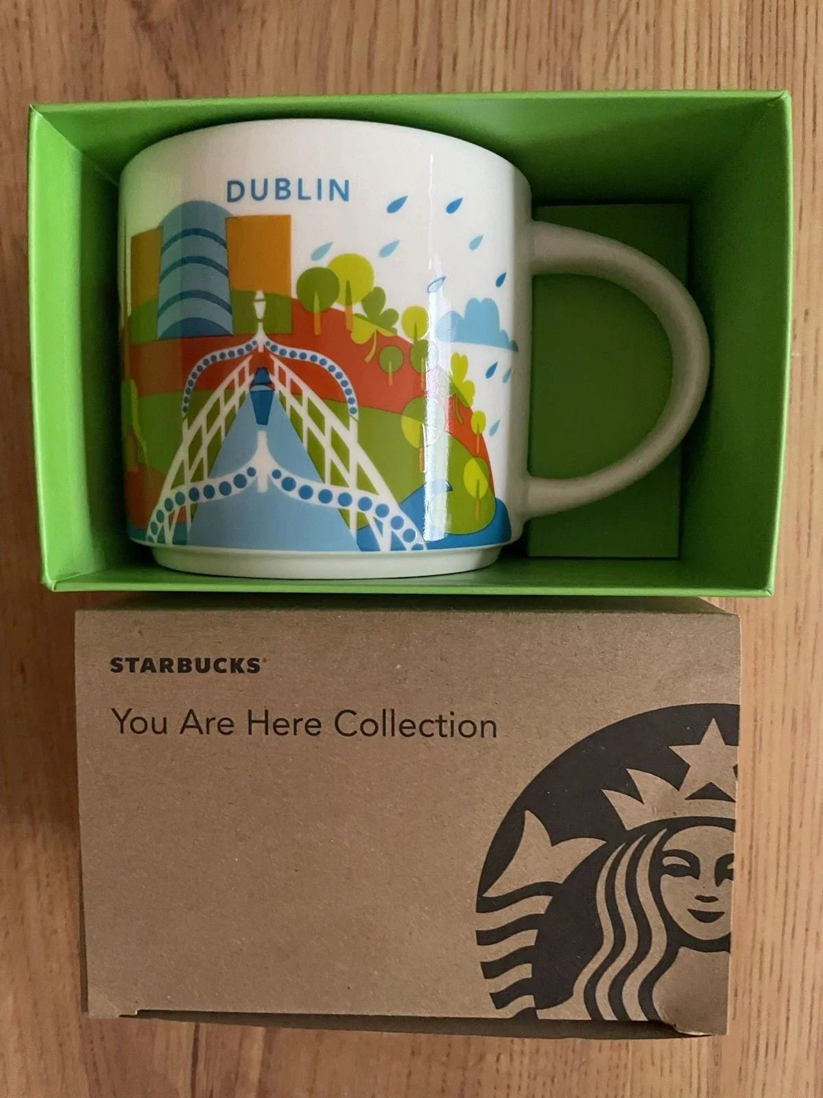 Starbucks 2013 You Are Here Collection Dublin 14 ounce collector coffee mug NEW - AutographsForSale.com