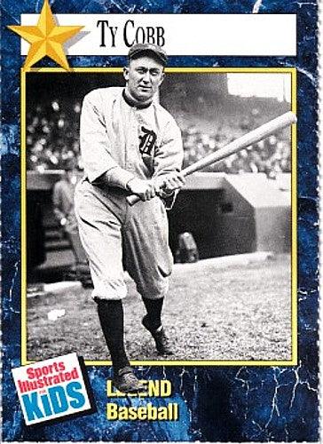 Ty Cobb Detroit Tigers 1991 SI for Kids Legends card - AutographsForSale.com