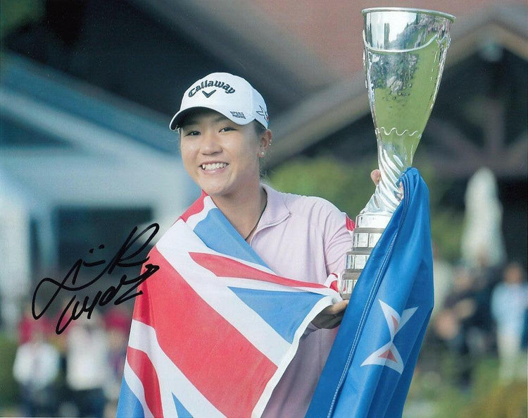 Lydia Ko autographed 2015 LPGA Evian Championship 8x10 photo - AutographsForSale.com