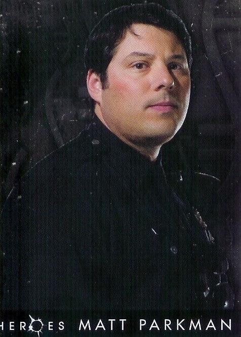 Greg Grunberg Matt Parkman 2007 Topps Heroes foil insert card 5 - AutographsForSale.com
