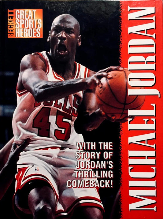 Michael Jordan Chicago Bulls Beckett Great Sports Heroes book - AutographsForSale.com