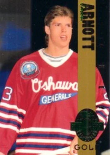 Jason Arnott 1993 Classic 4 Sport Draft Picks Gold card 1 of 3900 - AutographsForSale.com