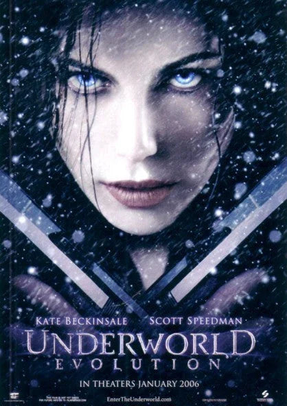 Underworld Evolution 2005 movie 4x6 postcard (Kate Beckinsale) - AutographsForSale.com