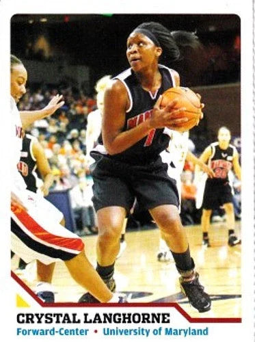 Crystal Langhorne Maryland 2007 SI for Kids Rookie Card - AutographsForSale.com
