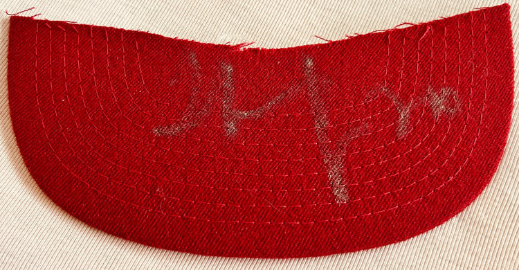 Thomas Jones autograph cut signature Chicago Bears NY Jets Virginia Cavaliers - AutographsForSale.com