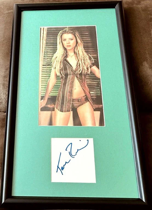 Tara Reid autograph framed sexy Maxim magazine photo JSA - AutographsForSale.com