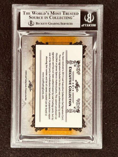 Nelson Eddy 2013 Leaf Masterpiece Cut Signature certified autograph card 1/1 JSA - AutographsForSale.com