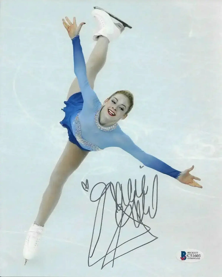 Gracie Gold signed 8x10 ice skating photo BAS certified - AutographsForSale.com