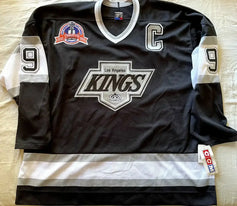 Wayne Gretzky LA Kings 1993 Stanley Cup Finals CCM jersey - AutographsForSale.com