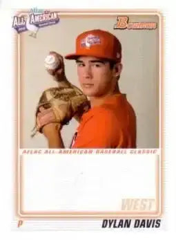 Dylan Davis 2010 AFLAC Bowman Rookie Card - AutographsForSale.com