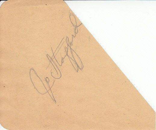 Jo Stafford autographed cut autograph album or book page - AutographsForSale.com