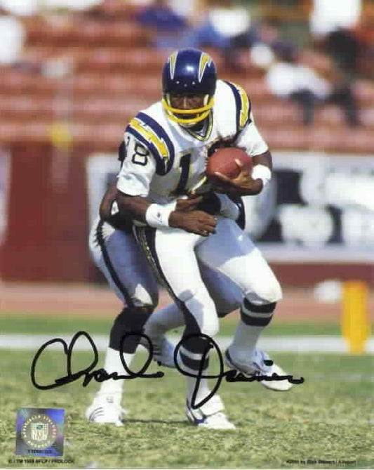 Charlie Joiner autographed San Diego Chargers 8x10 photo - AutographsForSale.com