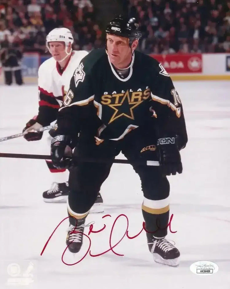 Brett Hull autographed Dallas Stars 8x10 photo JSA - AutographsForSale.com