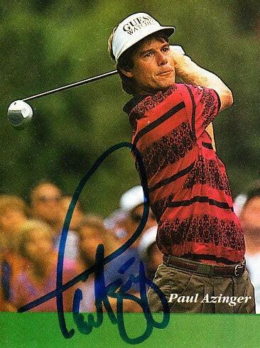 Paul Azinger autographed small golf magazine photo - AutographsForSale.com