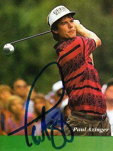 Paul Azinger autographed small golf magazine photo - AutographsForSale.com