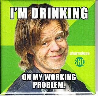 Shameless 2012 Comic-Con promo Button or pin William H Macy - AutographsForSale.com