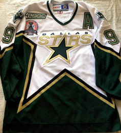 Mike Modano Dallas Stars 2000 Stanley Cup Finals CCM stitched white jersey Like New - AutographsForSale.com