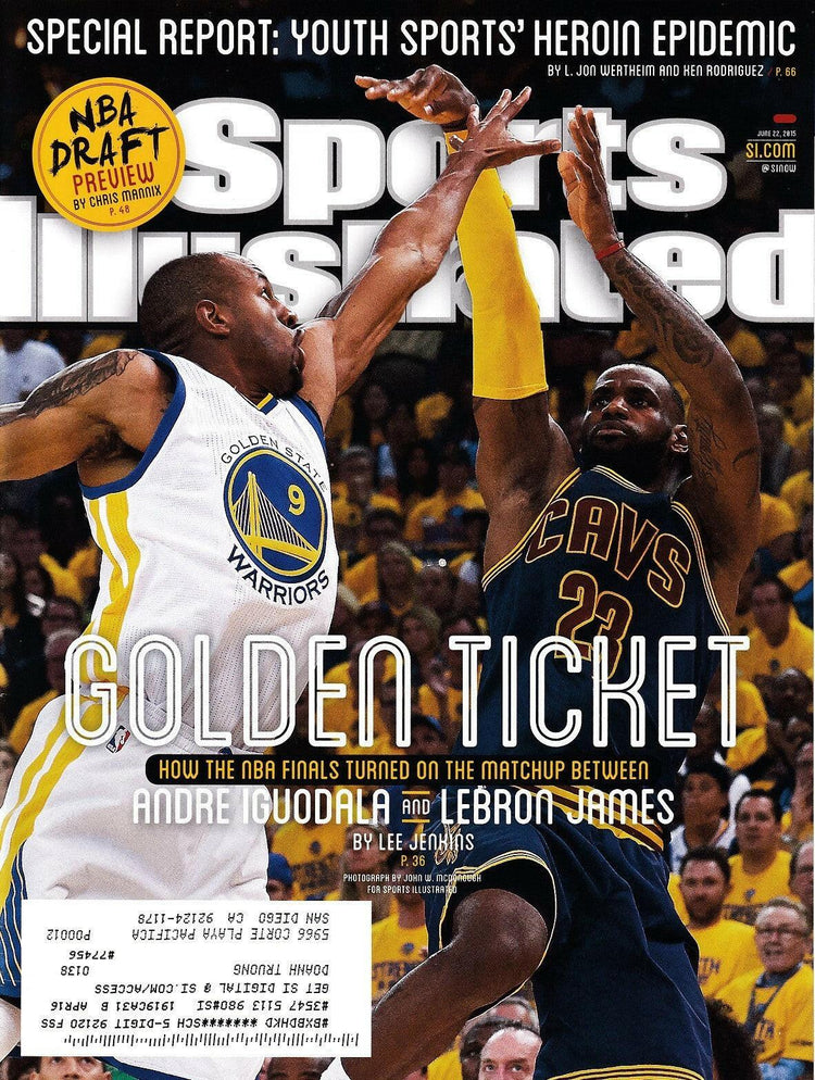 LeBron James Cleveland Cavaliers 2015 Sports Illustrated magazine Issue - AutographsForSale.com