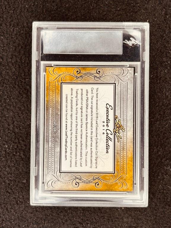 Bing Crosby 2016 Leaf Masterpiece Cut Signature certified signed card 1/1 JSA - AutographsForSale.com