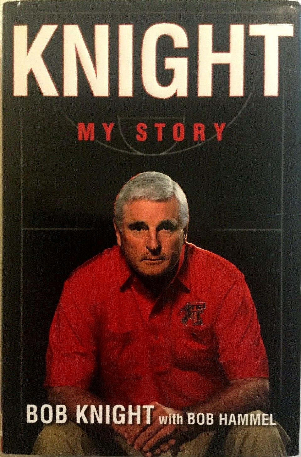 Bob Knight autographed My Story hardcover 1st edition book JSA - AutographsForSale.com