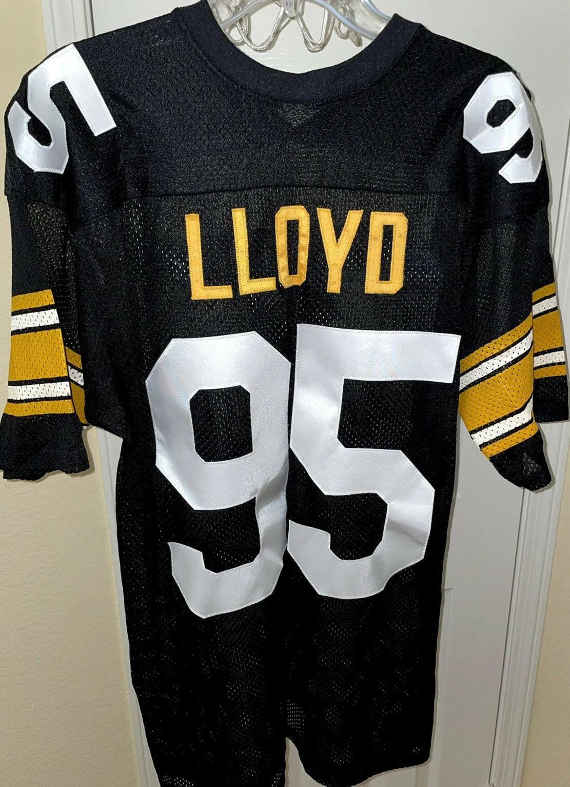 Greg Lloyd signed Pittsburgh Steelers 90s retro jersey JSA - AutographsForSale.com
