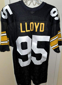 Greg Lloyd signed Pittsburgh Steelers 90s retro jersey JSA - AutographsForSale.com
