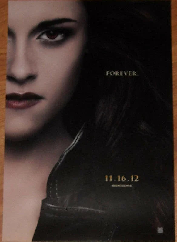 Twilight Breaking Dawn Part 2 2012 SDCC Bella mini poster - AutographsForSale.com