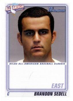 Brandon Sedell 2010 AFLAC Bowman Rookie Card - AutographsForSale.com