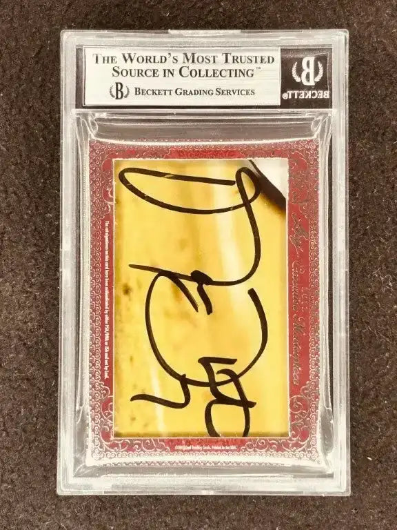 Marcus Allen & Matt Leinart 2012 Leaf Masterpiece Cut Signature card 1/1 JSA Heisman USC Trojans - AutographsForSale.com