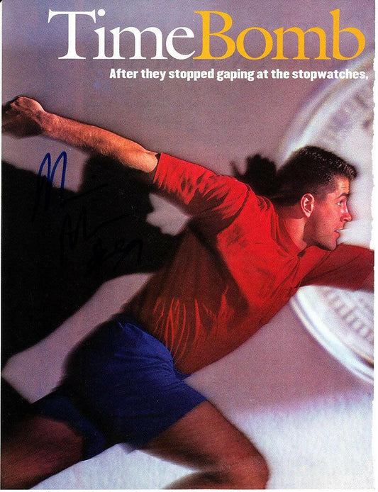 Mike Mamula autographed Sports Illustrated photo Boston College - AutographsForSale.com