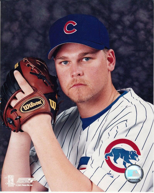 Kerry Wood Chicago Cubs 8x10 portrait photo - AutographsForSale.com