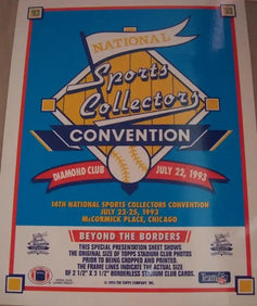 1993 Stadium Club promo Football 9 card sheet Cris Carter Richard Dent Sterling Sharpe - AutographsForSale.com