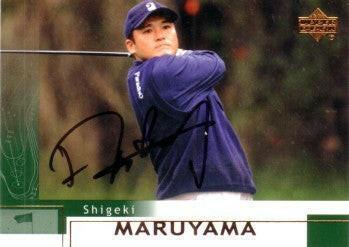 Shigeki Maruyama autographed 2002 Upper Deck golf card - AutographsForSale.com