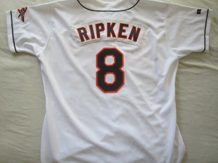 Cal Ripken signed 1995 Orioles Russell game model jersey Ironclad - AutographsForSale.com
