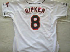 Cal Ripken signed Orioles 1995 Russell game model jersey JSA - AutographsForSale.com