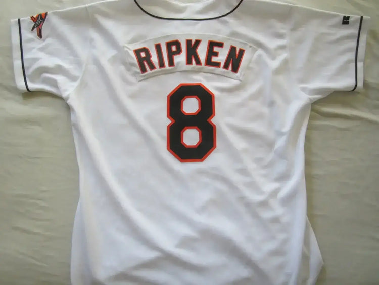 Cal Ripken signed Orioles 1995 Russell game model jersey JSA - AutographsForSale.com