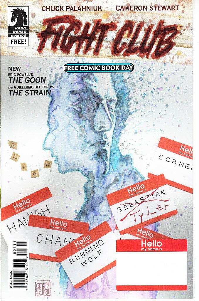 Fight Club 2015 Dark Horse Free comic book with Goon Strain - AutographsForSale.com