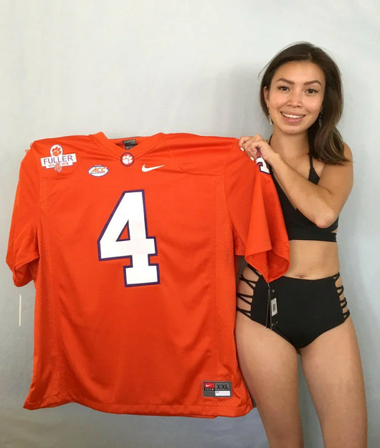 Deshaun Watson Clemson Tigers 2016 Nike stitched orange 2XL jersey NEW - AutographsForSale.com