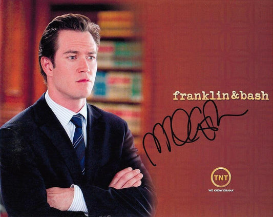 Mark-Paul Gosselaar autographed Franklin & Bash 8x10 photo - AutographsForSale.com