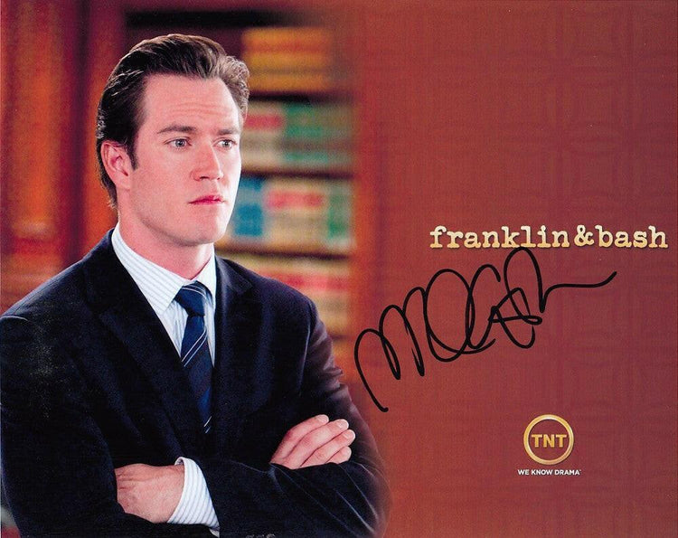 Mark-Paul Gosselaar autographed Franklin & Bash 8x10 photo - AutographsForSale.com