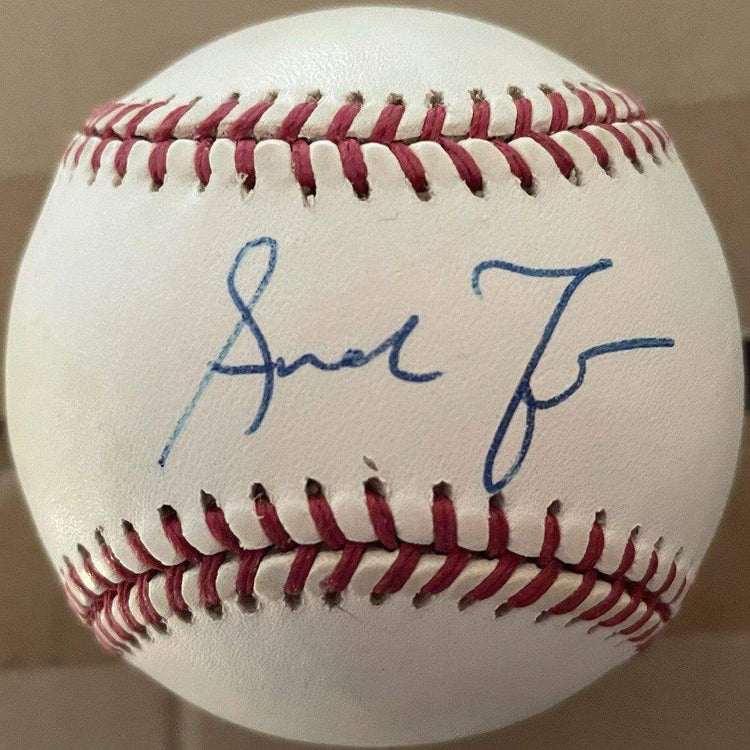 Andruw Jones signed Rawlings NL baseball JSA Atlanta Braves - AutographsForSale.com