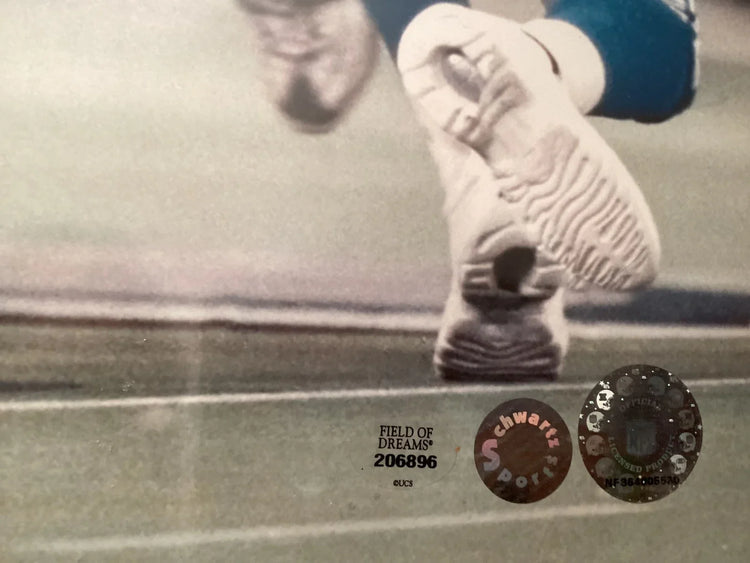 Barry Sanders autographed Detroit Lions 16x20 poster Size photo Schwartz Sports - AutographsForSale.com