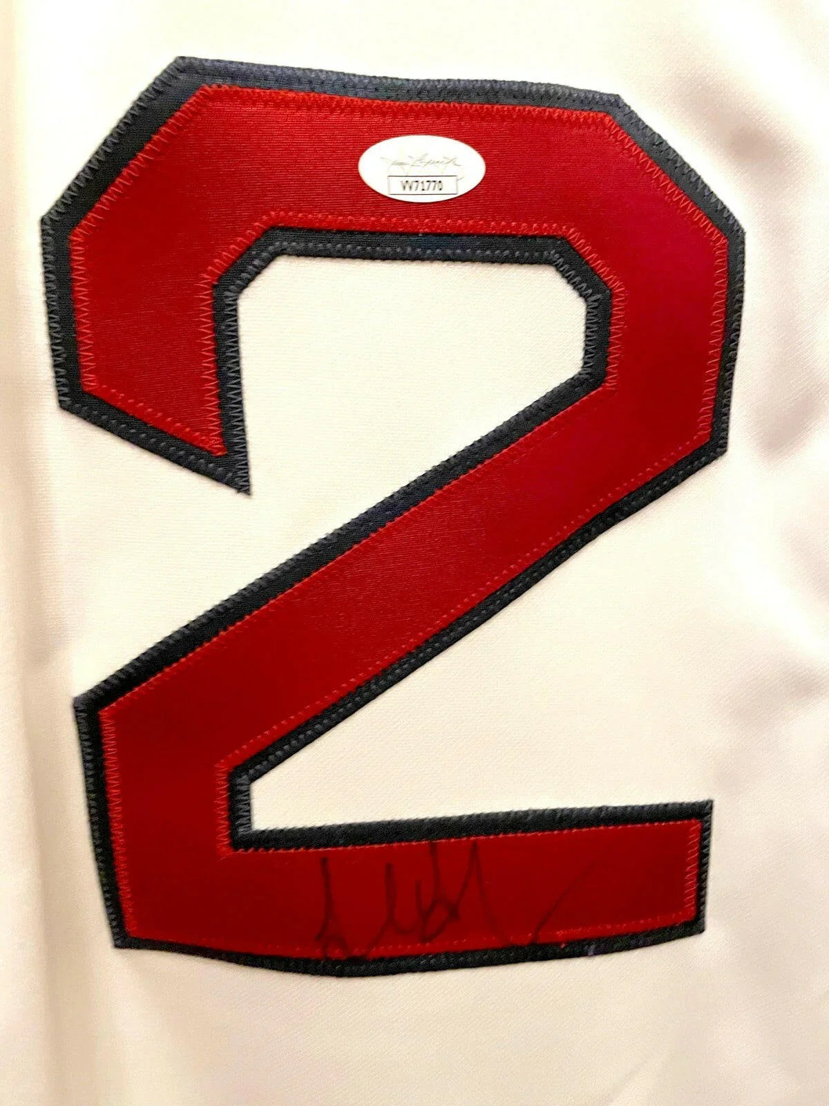 Adrian Gonzalez signed Red Sox Majestic white jersey JSA - AutographsForSale.com