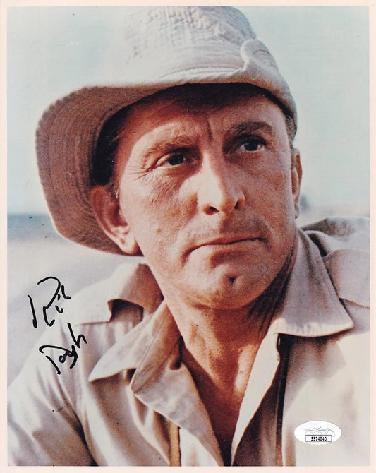 Kirk Douglas signed Cast a Giant Shadow 8x10 movie photo JSA - AutographsForSale.com
