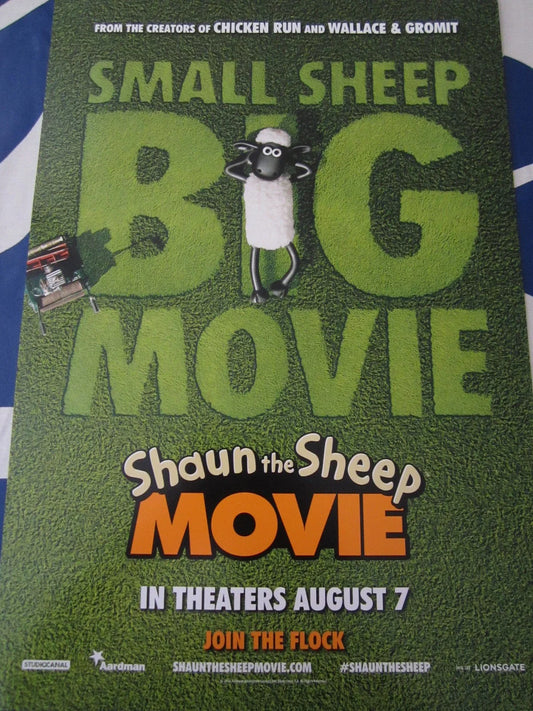 Shaun the Sheep movie set of 2 2015 mini 13x20 posters - AutographsForSale.com