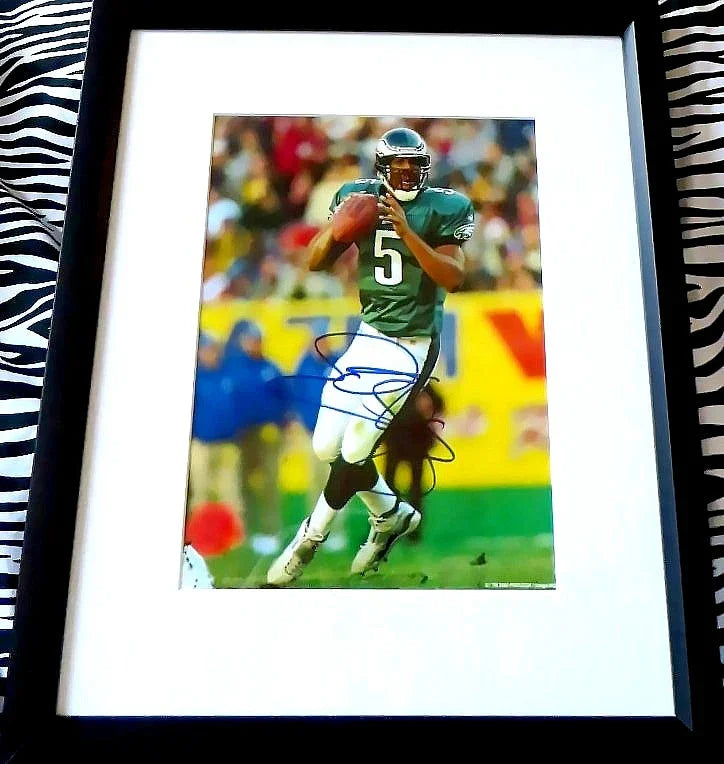 Donovan McNabb signed Philadelphia Eagles 8x10 photo framed JSA - AutographsForSale.com