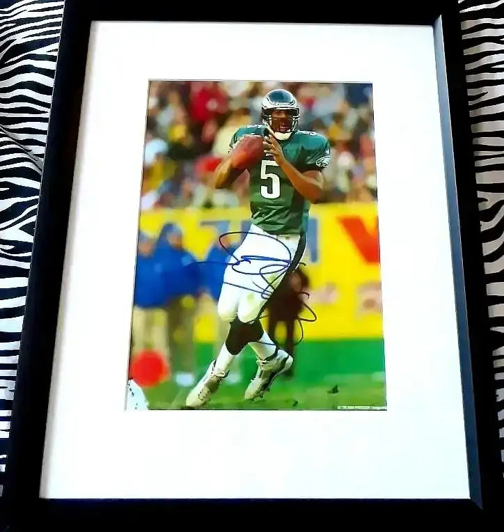 Donovan McNabb signed Philadelphia Eagles 8x10 photo framed JSA - AutographsForSale.com